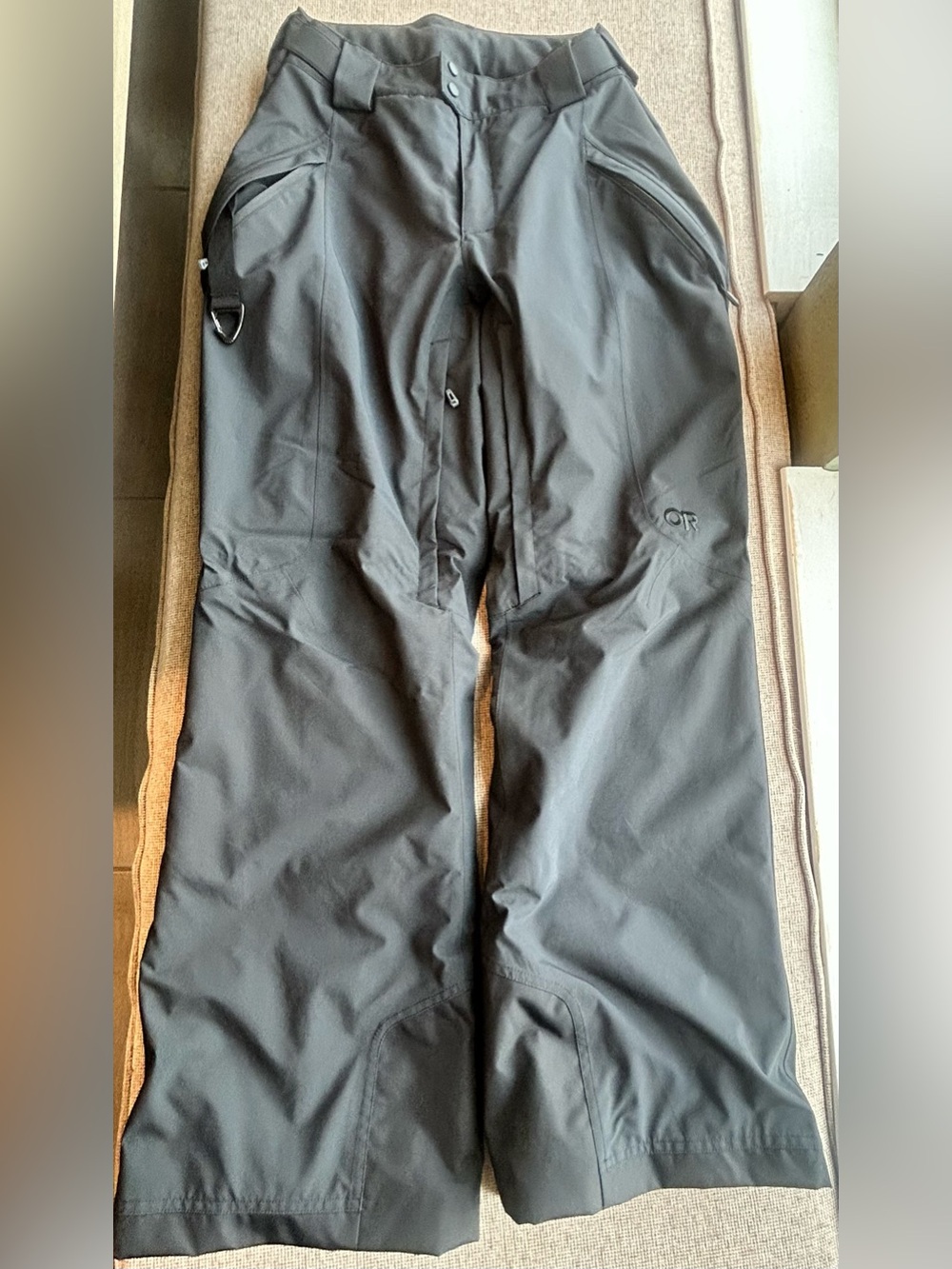 Outdoor Research Black Insulated Jacket with Quilted Lining